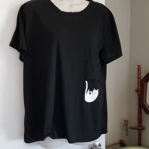 MBAURHE Cat Tshirt Size L
